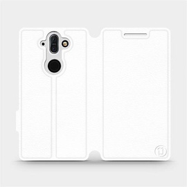 Hülle für Nokia 8 Sirocco - Farbe White&Orange