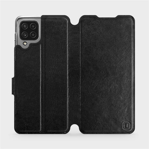 Hülle für Samsung Galaxy A22 4G - Farbe Black&Orange