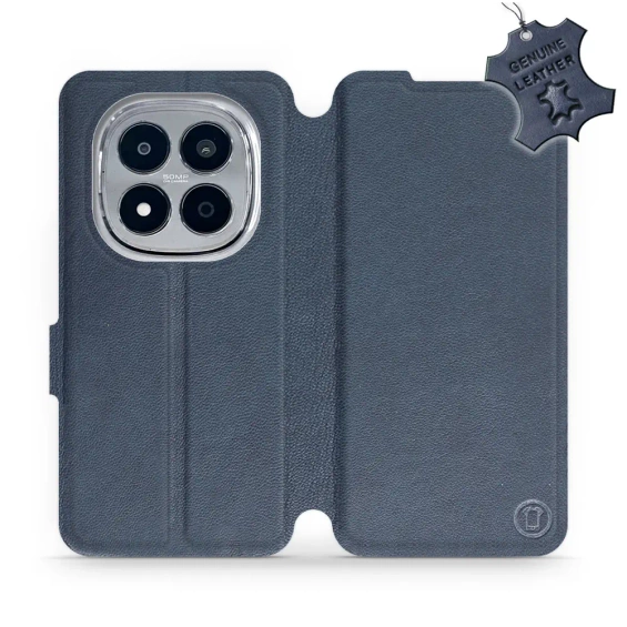 Hülle für Xiaomi Redmi Note 15 Pro 5G - Farbe Blue Leather