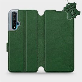 Hülle für Huawei Nova 5T - Farbe Green Leather