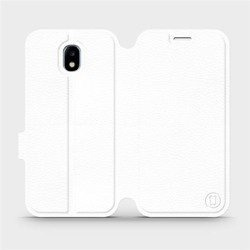 Hülle für Samsung Galaxy J3 2017 - Farbe White&Gray