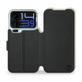 Hülle für Xiaomi 17 Pro Max - Farbe Schwarz mit Platin