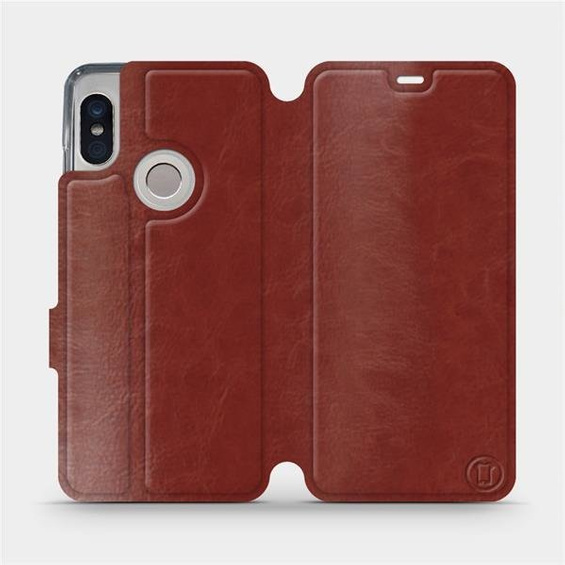 Hülle für Xiaomi Redmi Note 5 - Farbe Brown&Gray