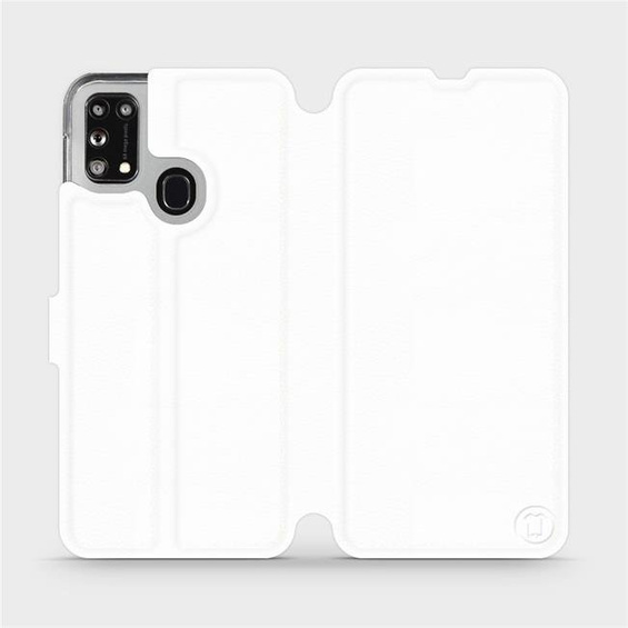 Hülle für Samsung Galaxy M31 - Farbe White&Gray