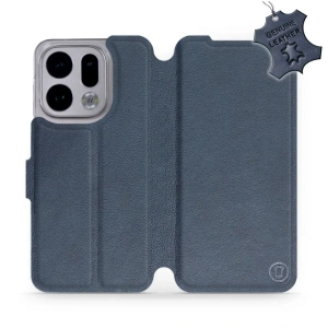 Hülle für OPPO Find X9 - Farbe Blue Leather