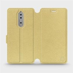 Hülle für Nokia 8 - Farbe Gold&Gray