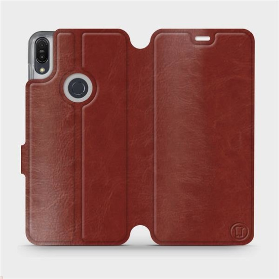 Hülle für Asus Zenfone Max Pro M1 ZB602KL - Farbe Brown&Orange