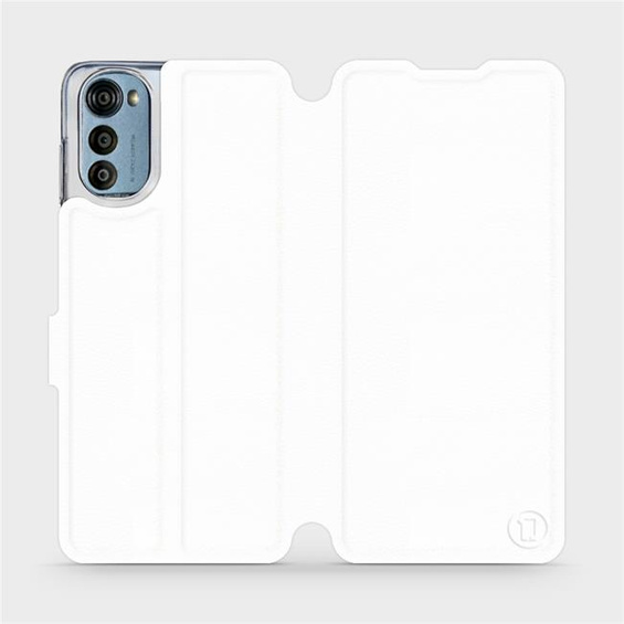 Hülle für Motorola Moto E32 - Farbe White&Orange