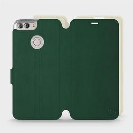 Hülle für Huawei P Smart - Farbe Grün mit Platin