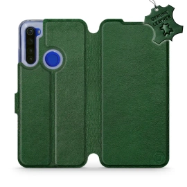 Hülle für Xiaomi Redmi Note 8T - Farbe Green Leather