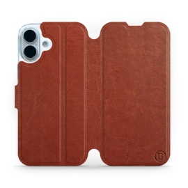 Hülle für Apple iPhone 17 - Farbe Brown&Orange