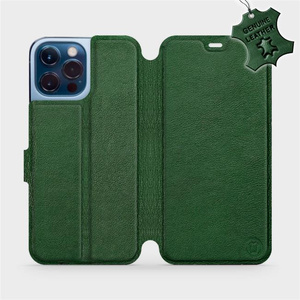 Hülle für Apple iPhone 13 Pro Max - Farbe Green Leather