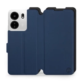 Hülle für Xiaomi POCO C65 - Farbe Marine mit Schwarz