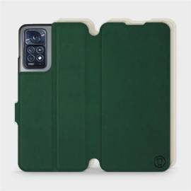 Hülle für Xiaomi Redmi Note 11 Pro 5G - Farbe Grün mit Platin