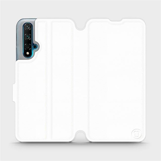 Hülle für Huawei Nova 5T - Farbe White&Gray