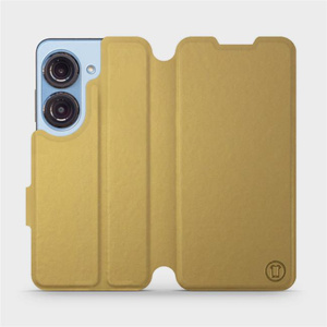 Hülle für Asus Zenfone 9 - Farbe Gold&Gray