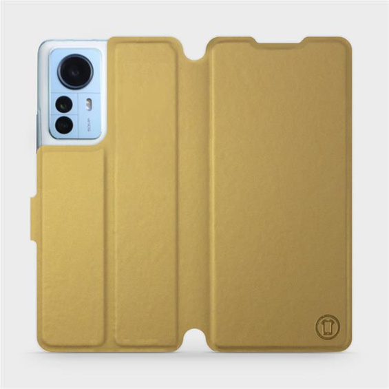 Hülle für Xiaomi 12 Pro - Farbe Gold&Orange