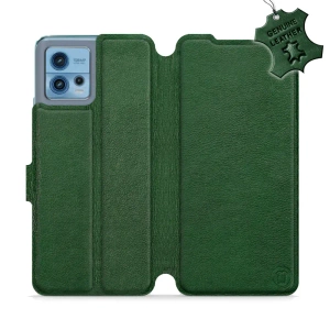 Hülle für Motorola Moto G72 - Farbe Green Leather