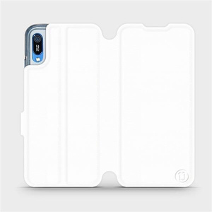 Hülle für Huawei Y6 2019 - Farbe White&Gray