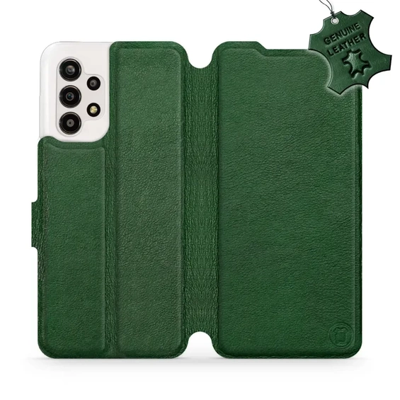 Hülle für Samsung Galaxy A13 4G - Farbe Green Leather
