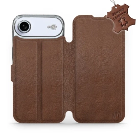 Hülle für Apple iPhone 17 Air - Farbe Brown Leather