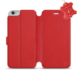 Hülle für Apple iPhone 6s Plus - Farbe Red Leather