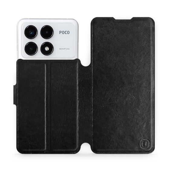 Hülle für Xiaomi POCO F6 Pro - Farbe Black&Orange