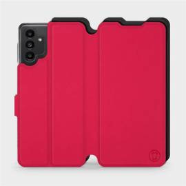 Hülle für Samsung Galaxy A13 5G - Farbe Rot mit Schwarz