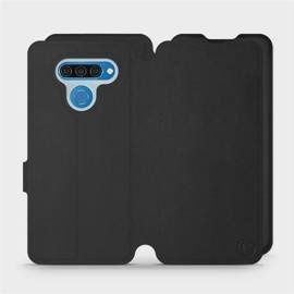 Hülle für LG Q60 - Farbe Schwarz mit Schwarz