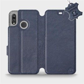 Hülle für Huawei P20 Lite - Farbe Blue Leather