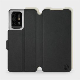 Hülle für OPPO Reno 5 Z - Farbe Schwarz mit Platin