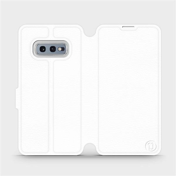 Hülle für Samsung Galaxy S10e - Farbe White&Orange