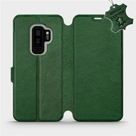 Hülle für Samsung Galaxy S9 Plus - Farbe Green Leather