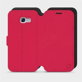 Hülle für Samsung Galaxy A5 2017 - Farbe Rot mit Schwarz