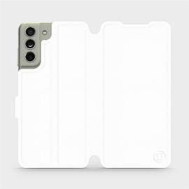 Hülle für Samsung Galaxy S21 FE - Farbe White&Gray