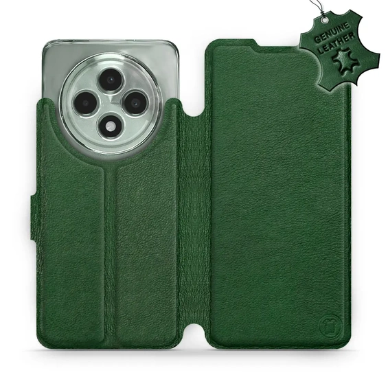 Hülle für OPPO Reno12 F 5G - Farbe Green Leather