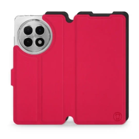 Hülle für OnePlus 13R - Farbe Rot mit Schwarz