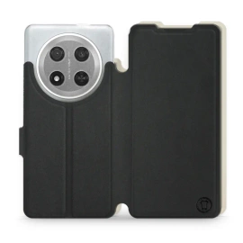 Hülle für Huawei Honor Magic7 Lite 5G - Farbe Schwarz mit Platin