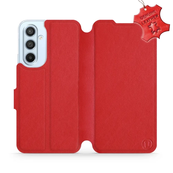 Hülle für Samsung Galaxy A54 - Farbe Red Leather