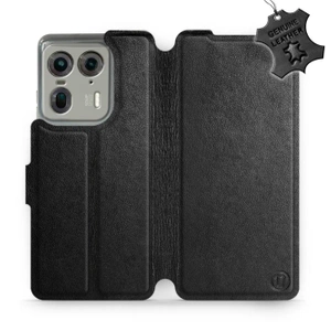 Hülle für Motorola Edge 50 Ultra - Farbe Black Leather