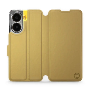 Hülle für Xiaomi POCO X7 Pro - Farbe Gold&Orange