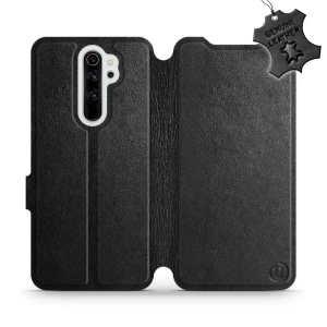 Hülle für Xiaomi Redmi Note 8 Pro - Farbe Black Leather