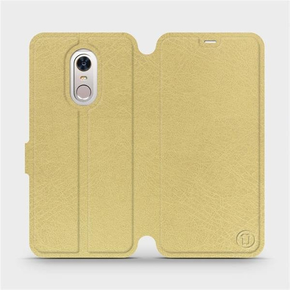 Hülle für Xiaomi Redmi 5 Plus - Farbe Gold&Orange