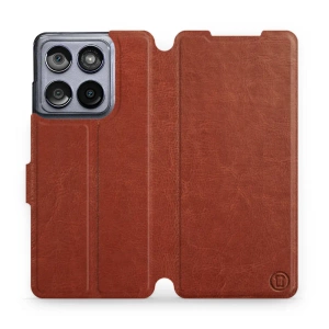 Hülle für Motorola Edge 60 Fusion - Farbe Brown&Gray