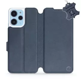 Hülle für Xiaomi Redmi 12 - Farbe Blue Leather