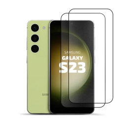 2er Set Mattes Panzerglas für Samsung Galaxy S23