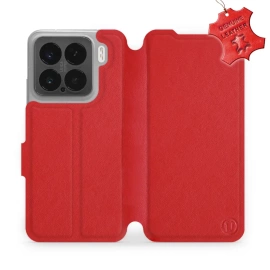 Hülle für Xiaomi 15 - Farbe Red Leather