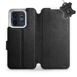 Hülle für Infinix Smart 9 - Farbe Black Leather