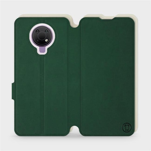 Hülle für Nokia G10 - Farbe Grün mit Platin