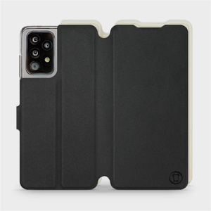 Hülle für Samsung Galaxy A52S 5G - Farbe Schwarz mit Platin